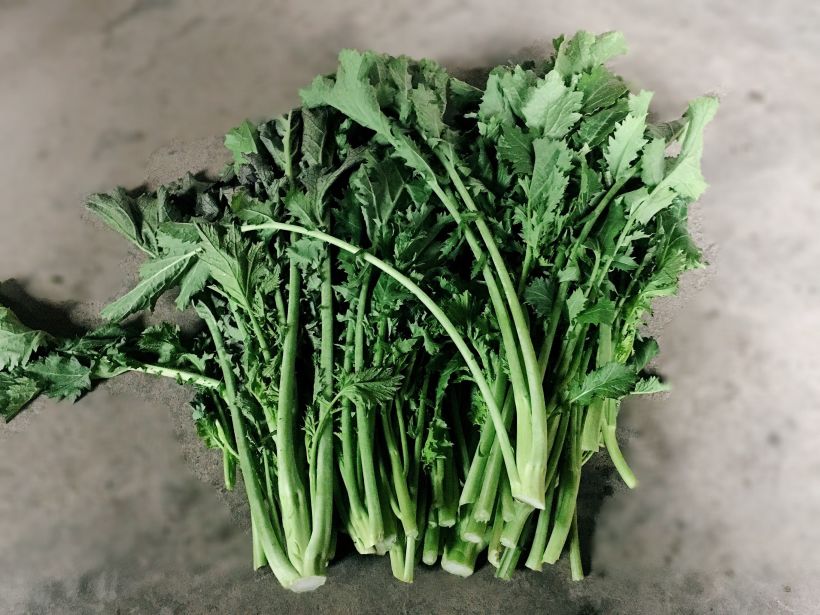 乡间创意食材diy,野生辣菜吃起来