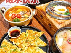 -明洞阿姨·韩式酱蟹烤肉·创意料理(三元桥店)