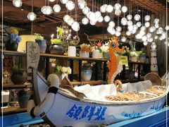 自助取餐区-领鲜活海鲜榴莲自助火锅(东门店)