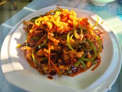 鱼香肉丝-清真鸿起来饭庄(复兴路店)