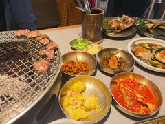 -草家酱蟹炭火烤肉店(珲春南路一店)