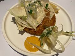 自制豪华蟹肉饼-壳里西餐厅Coquille Seafood Bistro(蒙自路店)