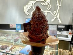 GODIVA黑巧克力冰淇淋-GODIVA(港汇恒隆广场)