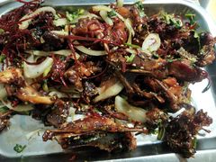 炒鸡架-勃利地摊·勃立小串烧烤