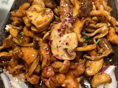三杯蘑菇鸡-中8楼风尚云南菜(颐堤港店)