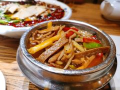 牛柳烩鱼鱼-一盏明灯全素斋(殊像寺店)