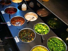 自助调料区-淘米捞·米汤脆鲩鱼火锅(福田皇岗店)
