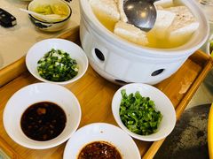 自制富顺豆腐花-金杏·粘卷子 烤鸭 农家菜