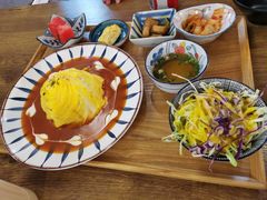 蛋包饭-猫头鹰炸鸡