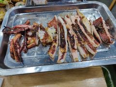 烤鱿鱼-老虎滩大连海鲜烧烤(建邺云锦路总店)