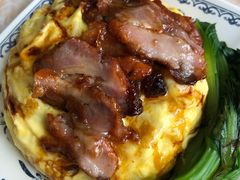 碳火叉烧滑蛋饭-渔记茶餐厅(渔村店)