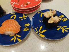 三文鱼寿司-京樽回転寿司(奥林匹克店)