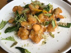 秋葵酥脆虾球-嵩屿9号海景餐厅|海鲜闽菜(建港路店)