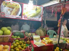 -芒果糯米饭摊子