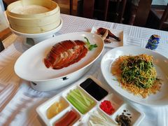 巧拌豆苗-四季民福烤鸭店(王府井灯市口店)