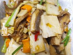 鲜笋炒毛肚-雅和生态渔庄·宜城锅巴饭(龙灵山公园店)