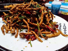 干煸茶树菇-好口味小吃楼·东北菜(太原南街店)