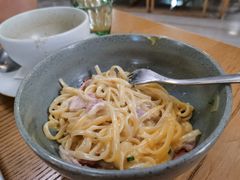 奶油培根半熟蛋意面-EN SPACE恩空间