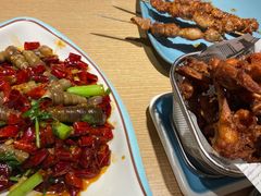 -街角等你.大连海鲜烧烤.经典铁板海鲜串(西安路店)