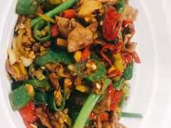 酸辣椒炒鸡杂-建辉湖南土菜馆(南大街店)