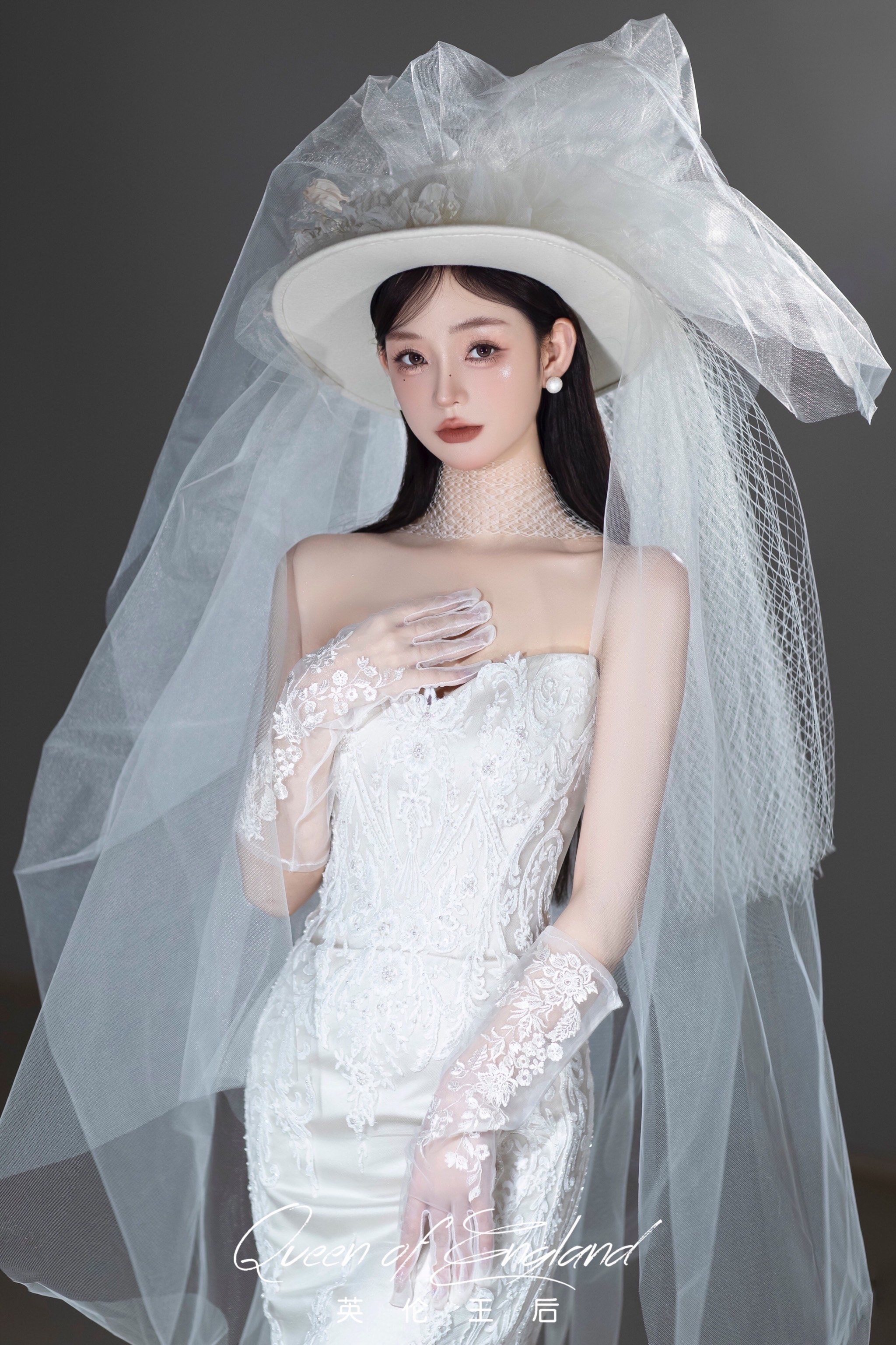 浪漫白纱新娘
