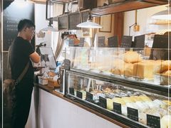 面包甜点陈列柜-仙峰天然面包(迎宾路店)