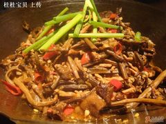 干锅茶树菇-望湘园·湖南菜(宏伊店)