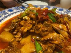 新疆大盘鸡-胖老汉椒麻鸡清真新疆菜(西御街店)