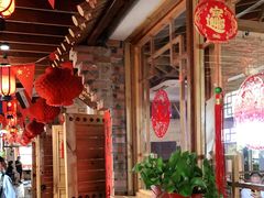 大堂-缘福乡村铁锅炖民宿(八达岭店)