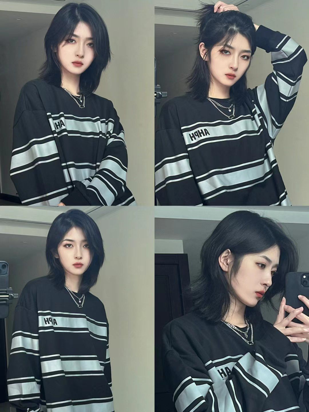 发型长度中长发锁骨位置,女生不能错过的酷感锁骨发,不仅减龄而