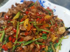 口味鸡杂锅-湖南人家湘菜馆(镇江路店)