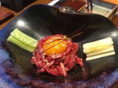 生拌牛肉-炎蔵牛舌烤肉