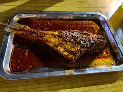 烤巴掌耗儿鱼-袁师傅烤肉(弹子石店)