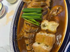 葱烧深海黄鱼-渔家风味·鲅鱼水饺·央视展播·海鲜天津菜(开发区店)