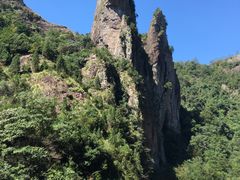 景点-楠溪江石桅岩