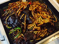 韩式辣炒炸酱面-釜山美食韩国炸酱面(长大店)