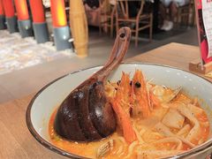 地狱海鲜拉面-西月山居匠心创意料理(江汉路新佳丽广场店)