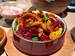 宫爆板筋-山石榴·贵州菜(丰盛里店)