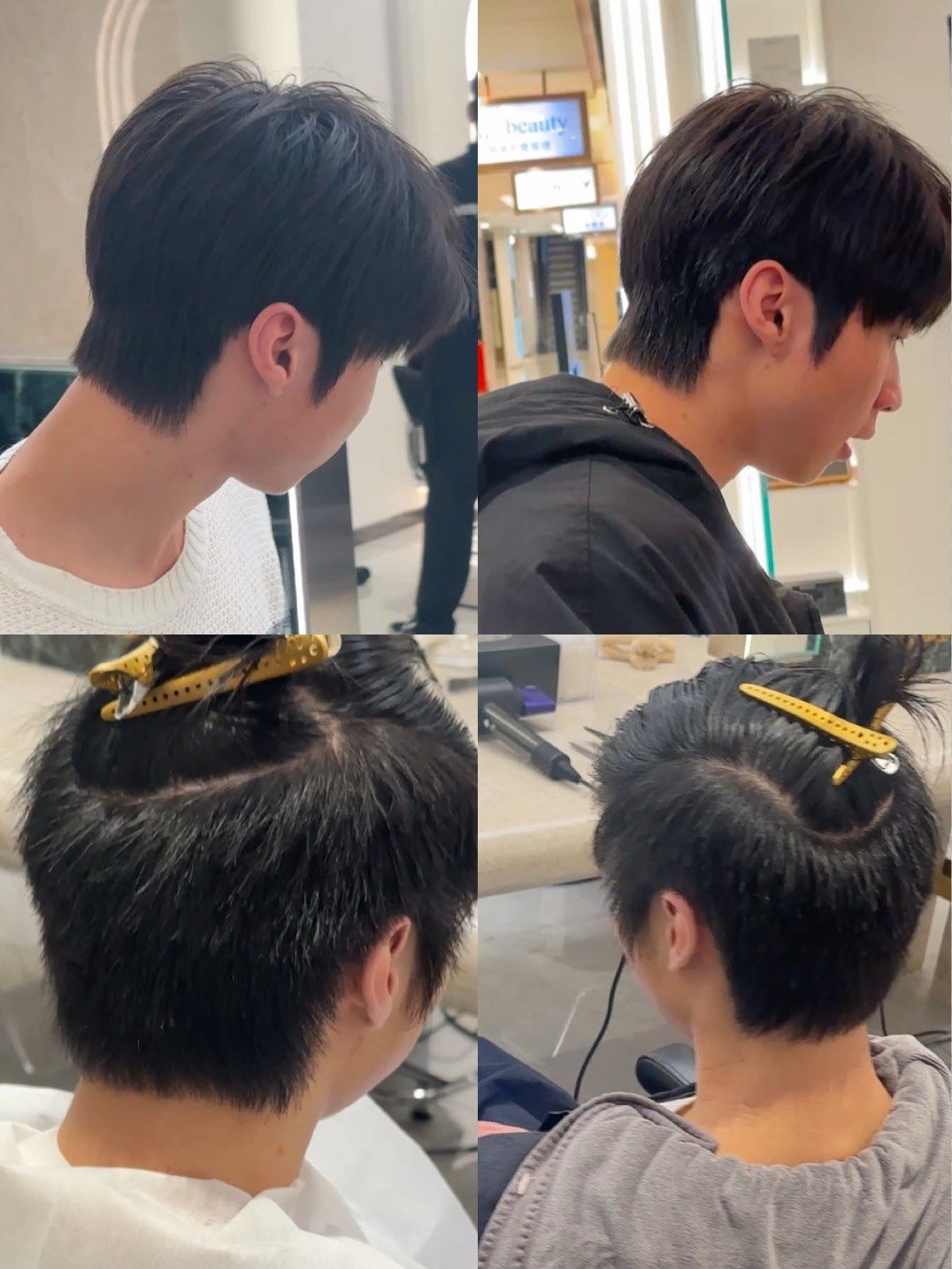 性
服帖烫解决一切两边炸,更显立体#附近哪里做头发好 #男士短发