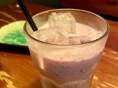 Blueberry&nbsp;yogurt&nbsp;smoothie&nbsp;-Outdark Korean Restaurant