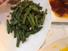 蒜泥四季豆-眷江南之小蓝鲸(王府大街店)