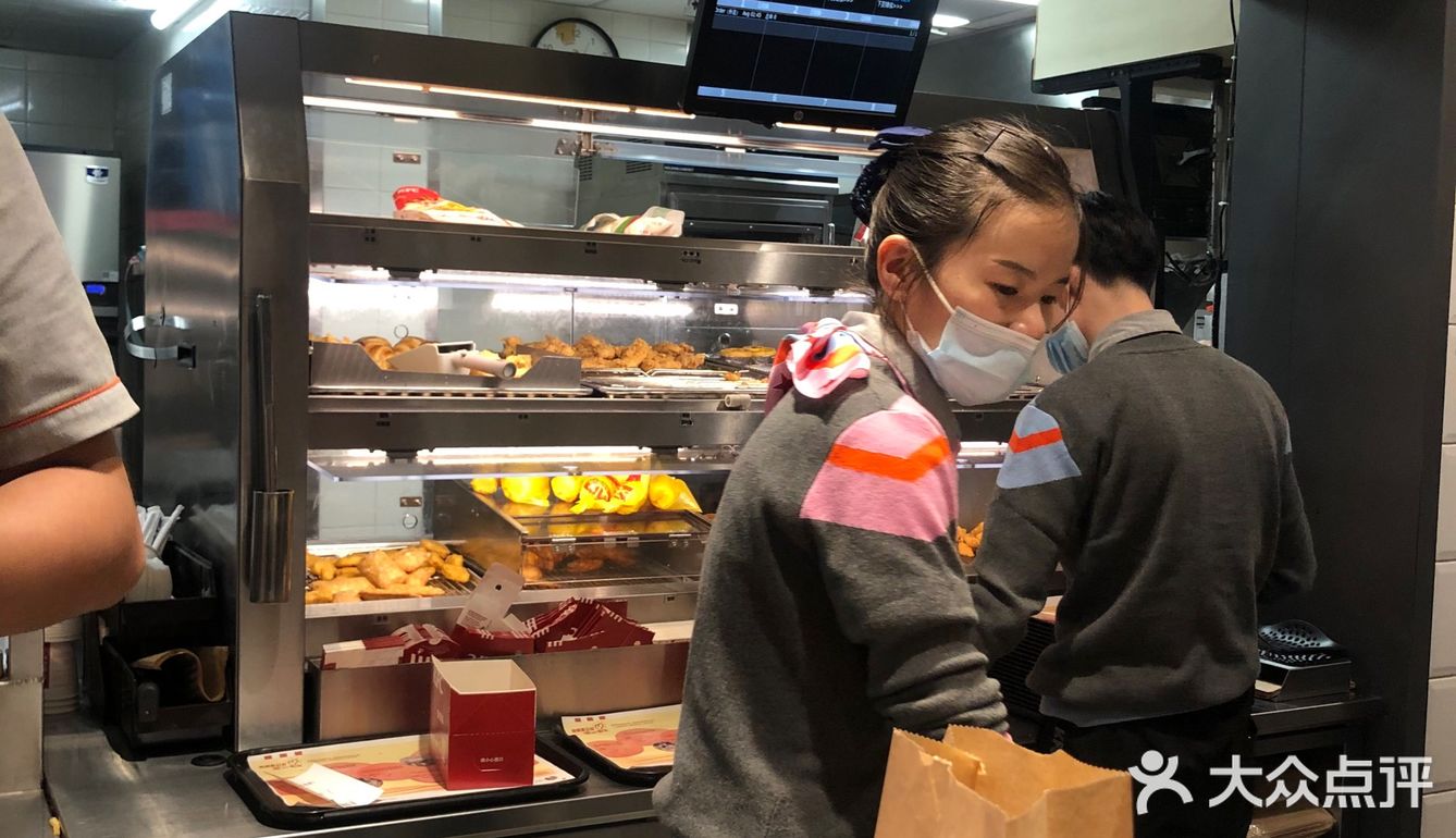 快餐厅贴心的考虑，一块加热垫不错