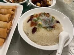 果仁红豆八宝饭-锦江饭店锦北楼-锦江厅