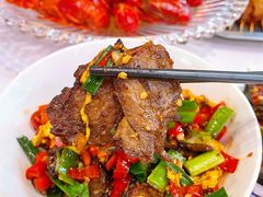 小炒黄牛肉-老长沙龙虾馆(梅林店)