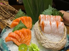 三文鱼楠刺身-渔寿司·日本料理(艾尚天地店)