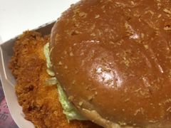 肯德基避风塘大虾鸡腿双层堡-肯德基(芜湖万达店)