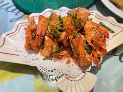 椒盐大虾-喜碧海鲜·二十年本土海鲜老字号(上排店)