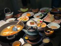 牛肉寿喜锅-花潮料理艺食馆(SM新生活广场店)