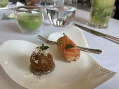 皇帝三文鱼脆米寿司-Jean Georges