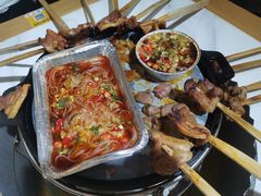 秘制烤豆腐-醉月城西昌火盆烧烤(天府店)